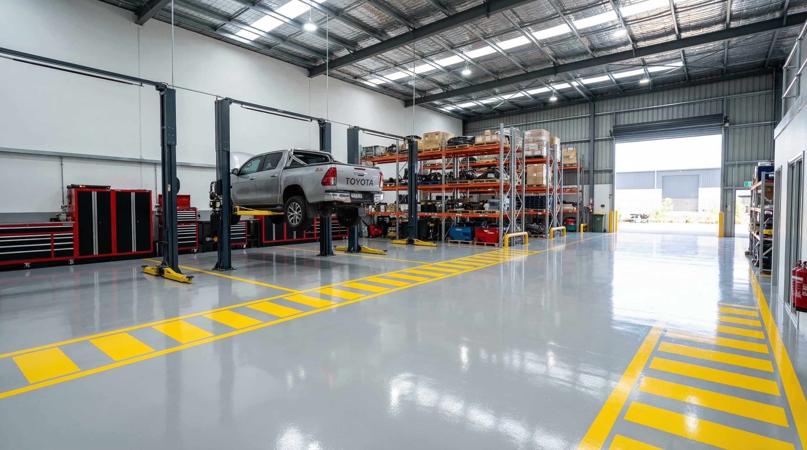 Commercial Epoxy Flooring and Concrete Restoration